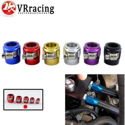 WLR - AN4 AN6 AN8 AN10 AN12 Fuel Hose Clamp Finisher HEX Finisherss Car Accessories Universal