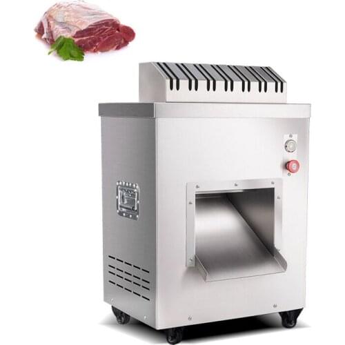 2200W Large Automatic Meat Cutting Machine Fast Meat Slicer Electric Commercial Stainless Steel Vegetable Cutter Machine