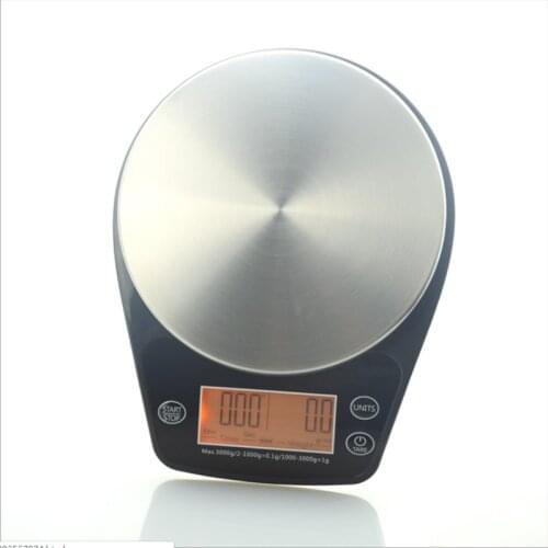 3kg/0.1g Portable Digital Coffee Drip Scale With Timer Electronic Digital Kitchen Scale Weight Household LCD Electronic Scales
