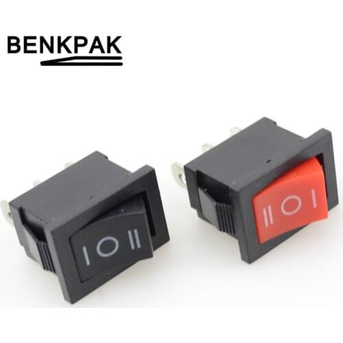 3 position rocker switch 3 pins on off on snap switch