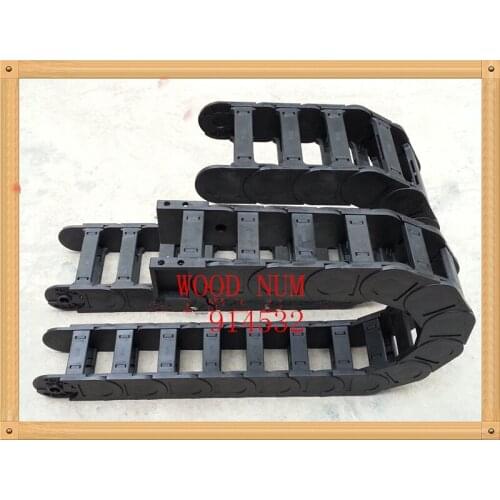 45*75MM open Cable Drag Chain Wire Carrier Towline/ Cable carrier towing chain