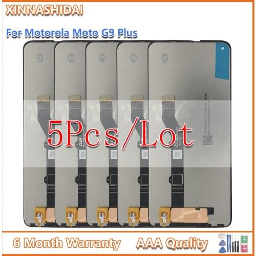 5PCS For Motorola Moto G9 PLUS G9 Play Lcd Screen Display Touch Digitizer Assembly For Moto G9 Plus LCD Display