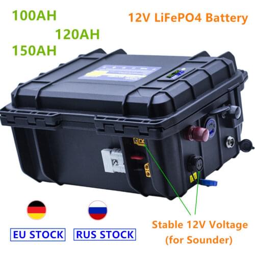 Lifepo4 12v 120ah lifepo4 battery pack 12v lifepo4 lithium battery pack with 10A charger for solar battery Iron phosphate