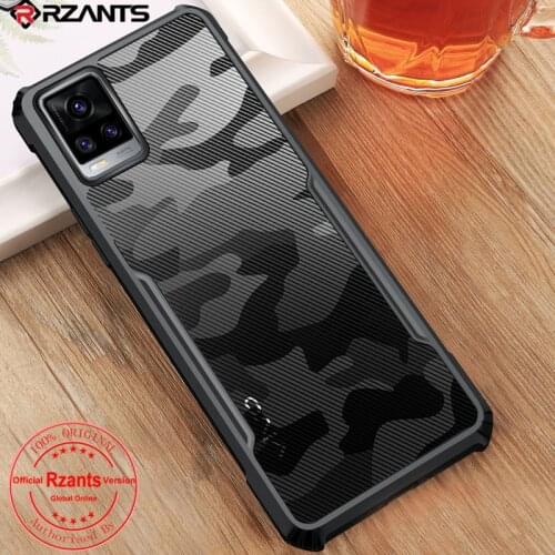 Rzants for VIVO V20 VIVO V20 Pro VIVO V20 SE Case Camouflage Airbag pumper Shockproof Casing Transparent Funda Soft Cover