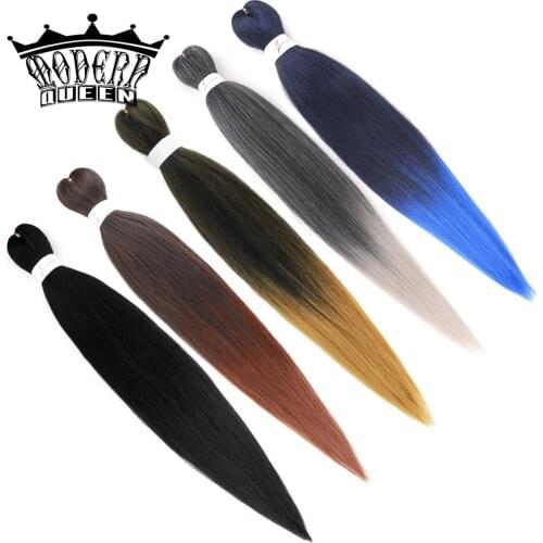 Long 26" Easy Braid Crochet Braiding Hair Synthetic Jumbo Braids Hair 90 grams Ombre Color Braiding Hair Extensions for Women