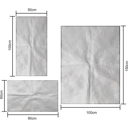 BBQ Grill Mat Flame Retardant Anti Skid Pad Fireproof Oil Repellent For BBQ Outdoor Camping Stove Cushion Polyester Fiber