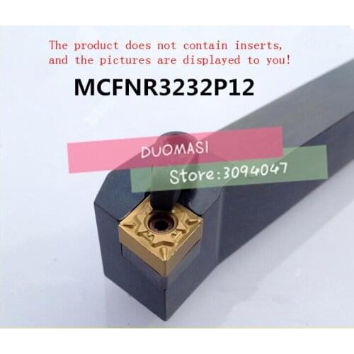 MCFNR3232P12, Metal Lathe Cutting Tools Lathe Machine CNC Turning Tools External Turning Tool Holder M-Type MCFNR/L