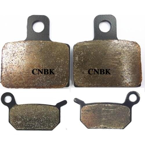 Disc Brake Pads Set for HUSQVARNA CR 50 Senior Pro 2005 Front Rear CR50 Offroad
