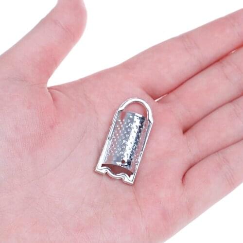 Newest 1Pcs 1:12 Miniature Dollhouse Cheese Grater Simulation Kitchen Food Toys