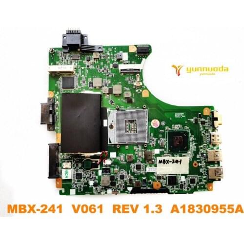 Original for SONY MBX-241 laptop motherboard MBX-241 V061 REV 1.3 A1830955A tested good free shipping