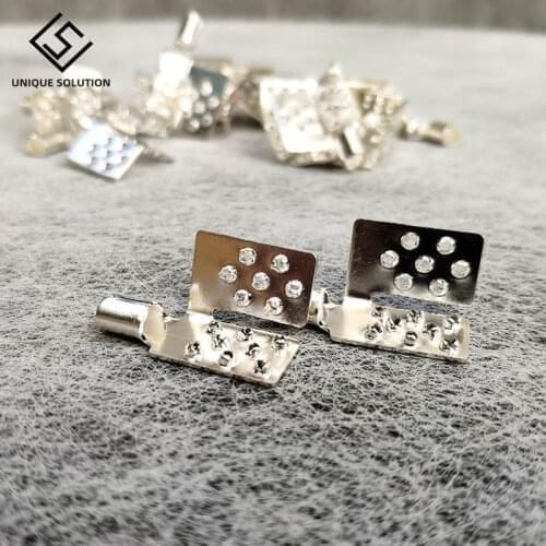 Underfloor Heating Film Clamps Special Silver Connectors Minco Heat High Quality Electric Floor Heating Film Clips Accessories