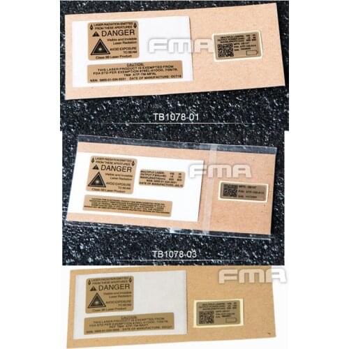 FMA Custom Sticker F1 F2 F3 For AN PEQ-15 Case TB1078