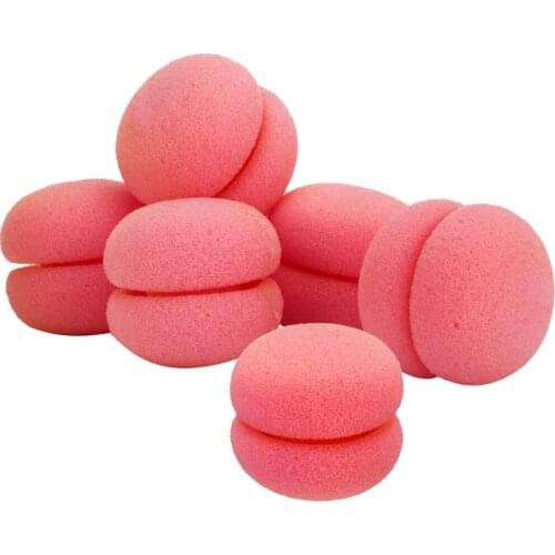 6pcs Cute Hairdressing Soft Foam Sponge Curlers Rollers Hair Styling Tool