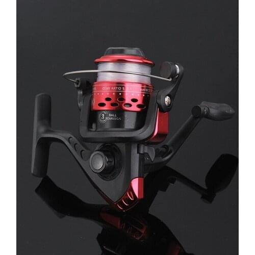 200 type small fishing reel with line fishing reel spinning wheel fishing reel rock fishing reel fishing gear sea rod road rod f