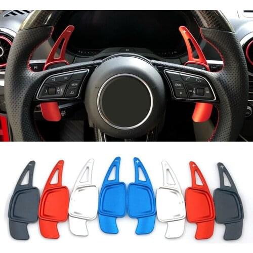 Paddle Shifter For Audi A6 C8 A7 4KA A8 S4 S5 2020 Steering Wheel Extension Gearbox Shift Paddles Alumium Alloy
