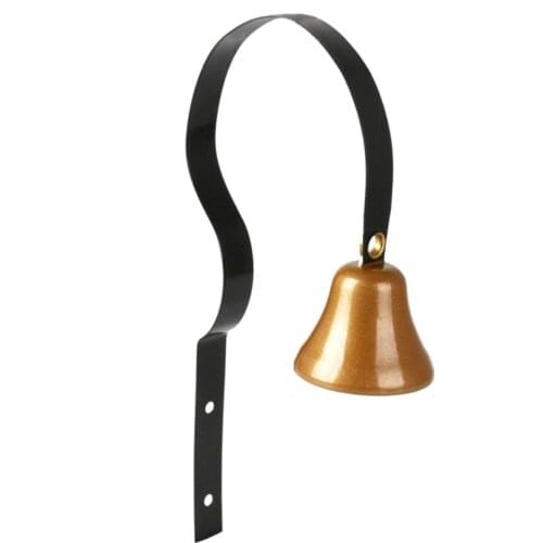 Dogs Interactive Toys Retro Wall Mounted Hanging Bell Metal Shopkeeper Doorbell Dog Smart Training Bells