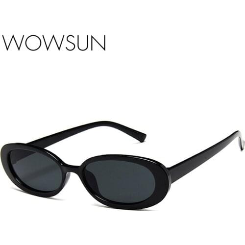 WOWSUN Vintage Small Frame Sunglasses Women Brand Designer Classic Frame Eyeglasses Oculos Feminino Gafas Lunettes Okulary