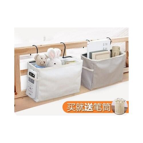 Cloth storage hanging bag bed storage artifact dormitory double storage bedroom bag hanging bag