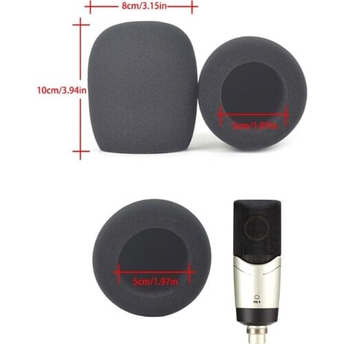 Cover Microphone Windproof Foam for audio- Technica ATR2500 AT2020 AT2035 AT202 T84C