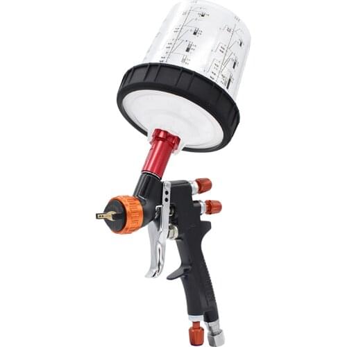 High quality spray gun HVLP spray gun air spray gun 1.3mm 600CC no-clean cup paint mixing cup professional manual spray gun