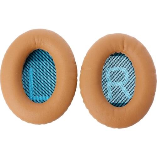 1 Pair Protein Leather Ear Pads For Quietcomfort 2 QC25 AE2 QC2 QC15 Headphone B03C