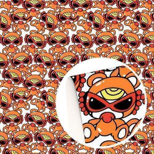 20*33cm Cartoon Girl Ordinary Faux Synthetic Leather Fabric For Bows Leather Crafts DIY Handmade Material,1Yc18280