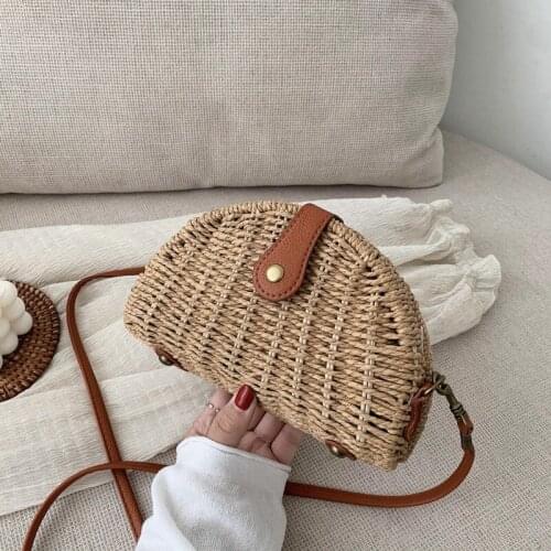 2021 Summer New Straw Womens Popular Versatile Bag