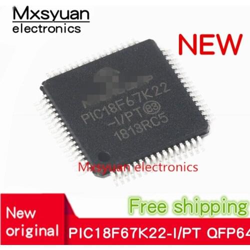 5pcs~20pcs/LOT PIC18F67K22 PIC18F67K22-I/PT TQFP64 New original In stock