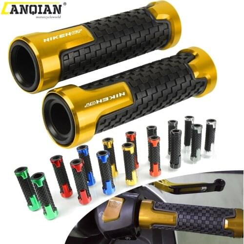 7/8" 22mm Motorcycle Accessories CNC Aluminum Rubber Handlebar Grips Hand Bar Grip For Yamaha NIKEN GT NIKENGT 2018 2019 2020