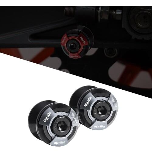 Motorcycle Accessories Swingarm Spools Slider Stand Screws Case for Aprilia Caponord MANA Pegaso Strada RS4 RSV1000 Mille
