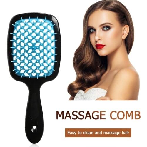 Long Hair Air Cushion Comb Wide Teeth Combs Anti-static Hairdressing Combs for Salon Hairdressing Styling Tool