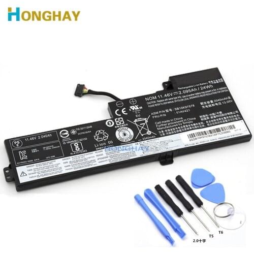 HONGHAY Laptop Battery For Lenovo ThinkPad T470 T480 A475 A285 Series 01AV419 01AV420 01AV421 01AV489 SB10K97576 SB10K97578