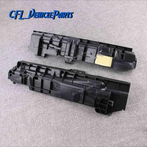 Pair Left+Right Radiator Carrier Bracket Support Bezel 17107524912 17107524914 For BMW E90 E91 328i 128i 325i 330i 335i
