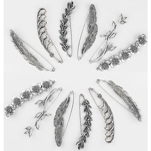 LEZAM Flower Brooches For Clothes