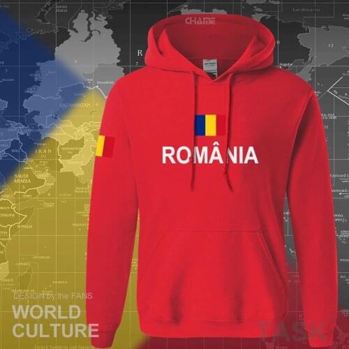 Romania Romanian ROU hoodies men sweatshirt sweat new hip hop streetwear tracksuit nation footballer sporting 2017 country