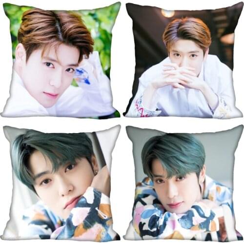 New NCT JaeHyun Pillow Case For Home Decorative Silk Pillows Cover Invisible Zippered Throw PillowCases 40X40,45X45cm 0519