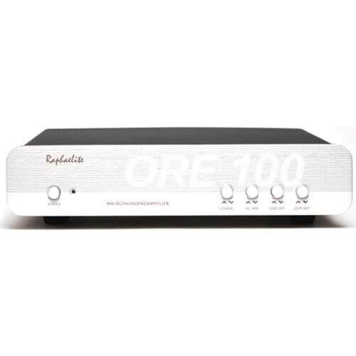 New raphaelite transistor MC/MM attenuated vocal ORE100, RCA stereo, Signal to noise ratio MM