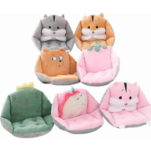 60*40*40cm Cute Cartoon Chair Cushion Office Seat Pad Home Sofa Saddle Tatami Pillow Car Cushion Gifts Free Shippimg