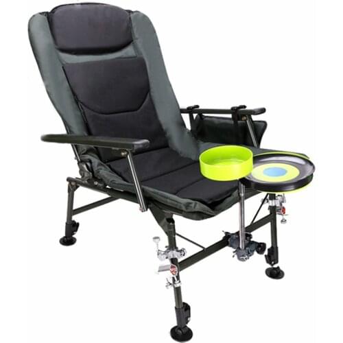 Multifunctional European-style Folding Deck Chair Outdoor Taiwan Fishing Raft Fishing Chair Fishing Gear Supplies Fishing Chair