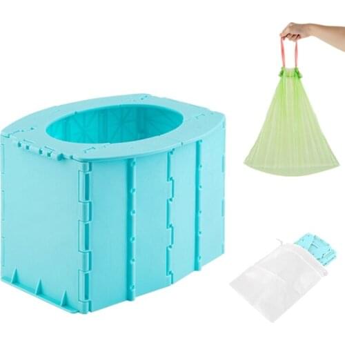 Outdoor Portable Folding Toilet Urinal Mobile Seat Potty for Kid Children Travel