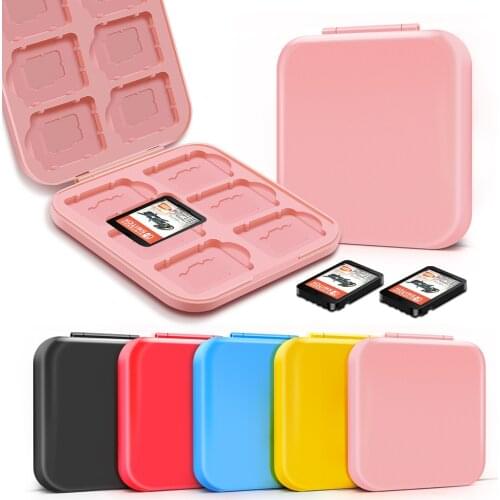 Memory Card Protective Box for 12 x Nintendo Switch Games Travel Bag Protective Case Card Safe Bag for Cartridges Games