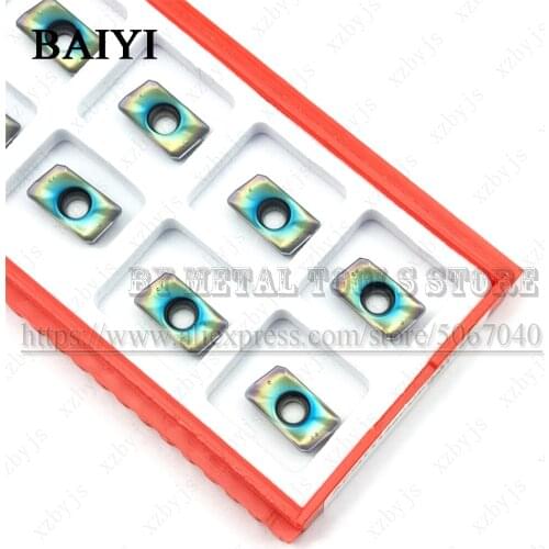 10PCS APMT1135PDER-DP ZM1135 carbide inserts Milling blade Face milling cutter APMT 1135 PDER Indexable Turning Inserts CNC Tool