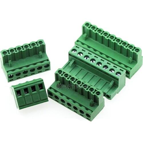 10PCS/lot Terminals 2EDG5.08 5.08mm 2/3/4/5/6/7/8/10/12P Copper foot Set of for sale