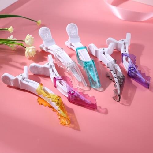 Hair Hairstyle Styling Tools Accessories 10pcs Pro Hair Clips Salon Hair Sectioning Clamps Plastic Hairpins