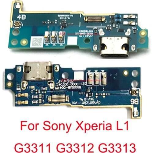 5 PCS Original USB Charger Charging Dock Port Flex Cable For Sony Xperia L1 G3311 G3312 G3313 USB Charger Dock Connector Board