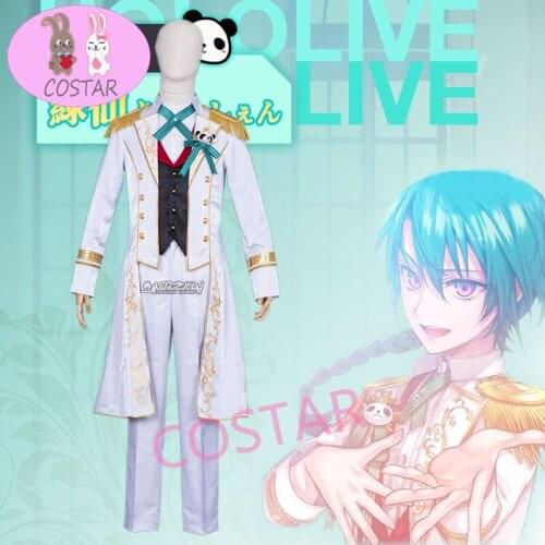 Anime! Vtuber Hololive Ryushen Ange Katrina Elegant Uniform Cosplay Costume Halloween Carnival Party Outfit For Women 2021 NEW