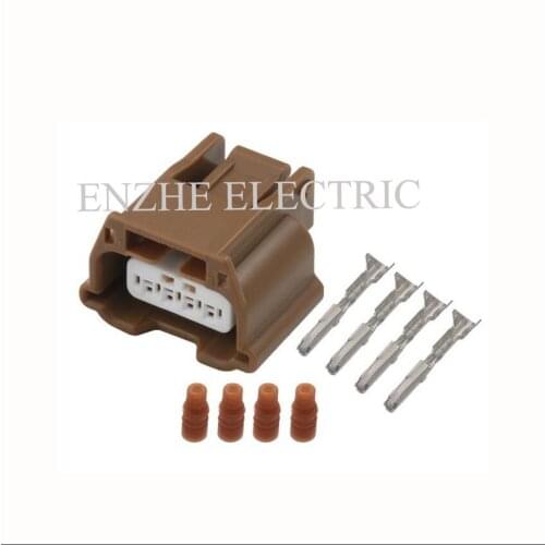 Car wire female connector cable 4 pin connector automotive Plug socket DJ7041KA-0.6-21 Includes terminals seal