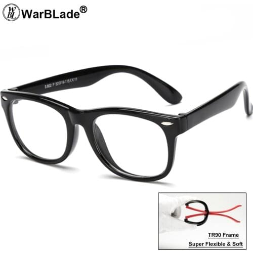 Healthy Silicone Children Clear Glasses Girls Boys Flexible Eyewear Frames Kids Glasses Frames Optical Spectacle Frames Child