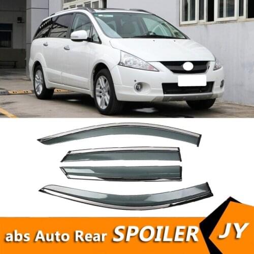 For Mitsubishi Grandis 2010 Window Visor Vent Shades Sun Rain Deflector Guard For Mitsubishi Grandis Auto Accessories 4PCS/SET