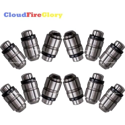 CloudFireGlory For Mitsubishi Pajero Montero Sport Galant Lancer MD377560 12Pcs Hydraulic Valve Tappet Rocker Arm Lash Adjuster